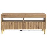 LED TV Cabinet Artisan Oak Engineered Wood 896774