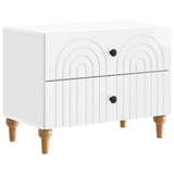 Bedside Cabinet with Drawer High Gloss White 62 x 34.5 x 48 cm 894089