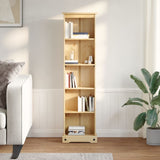 ZNTS Bookcase Corona 46x20x170 cm Solid Wood Pine 4002779