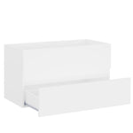 ZNTS Bathroom Furniture Set White Engineered Wood 3071684