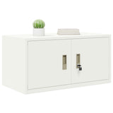 Storage Cabinet White 80 x 40 x 40 cm Steel 891675