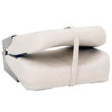 Foldable Boat Seat 2 Set Blue and White 41x36x48 cm 3284287