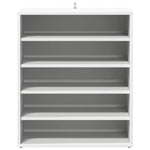 Shoe Cabinet White 60x35x70 cm Engineered Wood 808936