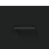 Highboard Black 69.5x34x180 cm Engineered Wood 3198594