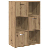 Bookshelf Artisan Oak 60.5x30x90 cm Engineered Wood 855971