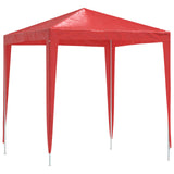Party Tent 200 x 200 x 240 cm Red PE and Steel 42032984