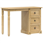 ZNTS Dressing Table Corona 110x47x75 cm Solid Wood Pine 4005685