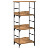 Book Cabinet Artisan Oak 50x33x117.5 cm Engineered Wood 857467