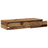 Bed Drawers Old Wood 75 x 36.5 x 16.5 cm Engineered Wood 866969