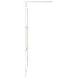 Shower screens Silver 90 x 195 cm Glass and Aluminium 146651