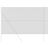 Welded Wire Fence Grey 1.6 x 25 m Steel 42005229