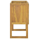 Bathroom Cabinet 90x40x75.5 cm Solid Wood Teak 338248