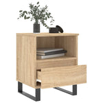 ZNTS Bedside Cabinets 2 pcs Sonoma Oak 40x35x50 cm Engineered Wood 830643