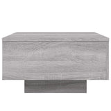 Coffee Table Grey Sonoma 55x55x31 cm Engineered Wood 836572