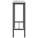 Table Grey Sonoma 100 x 40 x 100.5 cm Engineered Wood and Steel 873741