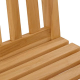 Outdoor Bar Set 3 pcs Untreated Solid Teak Wood 3422497