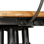 Bar Chairs 2 pcs Solid Reclaimed Teak Wood 245807