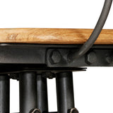 Bar Chairs 2 pcs Solid Reclaimed Teak Wood 245807