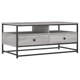 Coffee Table Grey Sonoma 100x51x45 cm Engineered Wood 835287