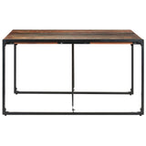 Dining Table 140x140x75 cm Solid Reclaimed Wood 321573