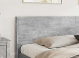 Bed Frame with Storage and Headboard Concrete Grey 3414082