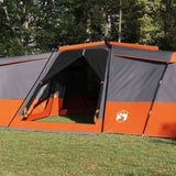 Family Tent Grey and Orange 833 x 585 x 216 cm Taffeta 42001153