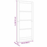 Interior Door ORKDAL Brown 93 x 211 cm 4102705