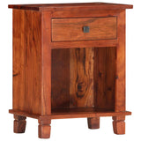 Bedside Cabinet 40x30x50 cm Solid Acacia Wood 286265