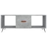 Coffee Table Concrete Grey 102x50x40 cm Engineered Wood 829272