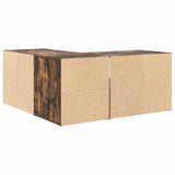 Corner Cabinet Smoked Oak 160x40x45 cm Engineered Wood 3307823