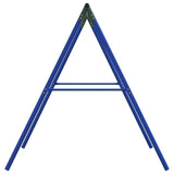 ZNTS Swing Frame for Outdoor with 2 Hanging Hooks Blue Steel 4009875