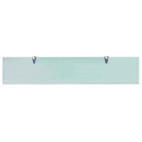 Floating Shelves 2 pcs Glass 100x20 cm 8 mm 3051525