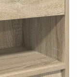 Bedside Cabinets 2 pcs with Drawer Sonoma Oak 39x28x41 cm 858754