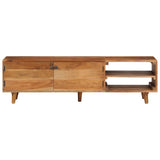 TV Cabinet Solid Wood Acacia with Honey Finish 140x30x40 cm 337847