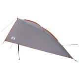 Car Tent Grey and Orange 308 x 215 x 220 cm Polyester and Steel 42028549