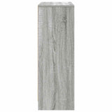 Sideboard with Drawers and Doors Grey Sonoma 73x31x90 cm 861855