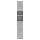 Bathroom Cabinet Concrete grey Engineered wood Tall 802880