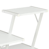 Desk with Shelf White 116x50x93 cm 20287