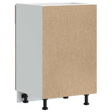 Kitchen Base Cabinet Kalmar Smoked Oak Engineered Wood 853482