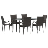 Garden Dining Set Brown 3156673