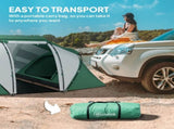 4-6 Man UV Protection Camping Tent - Green and White T3398P348680