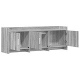 TV Cabinet 130 x 33 x 47 cm Grey Sonoma Engineered Wood 8011200