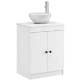 Bathroom Cabinet White 54 x 41 x 70 cm Engineered Wood 890122