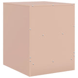 Bedside Cabinets 2pcs Pink 34.5x39x44 cm Steel 841754