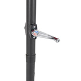 Garden Parasol with LEDs and Steel Pole Bordeaux Red 225x225x212cm 4005070