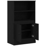 Highboard Black Oak 60 x 35.5 x 103.5 cm Engineered wood 862820