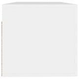 Wall Cabinet White 100x36.5x35 cm Engineered Wood 812942