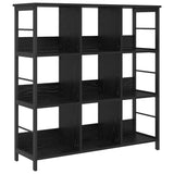 Bookshelf Black Oak 102 x 32 x 104.5 cm Engineered Wood 884006