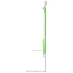 Toddler Safety Bed Rail Green 200x25 cm Fabric 10197