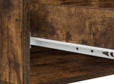 Coffee Table Smoked Oak 49 x 50 x 42 cm Engineered Wood 894510